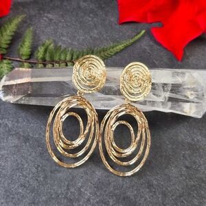 NWT Tramps+Thieves Dharma Gold Played Earrings 🌼